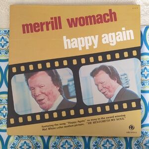 LP Record Merill Womach Happy Again